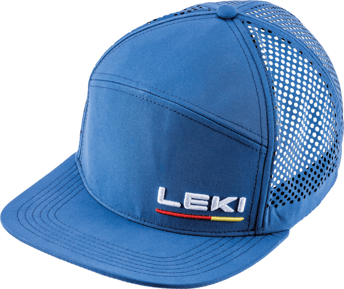 LEKI Logo Cap Mesh LEKI True Navy/Blue White