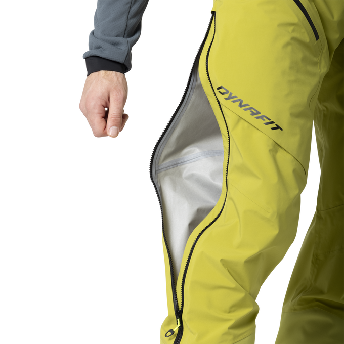pantaloni de schi de tură Dynafit Blacklight 3L Pants Golden Lime  - 2025/26