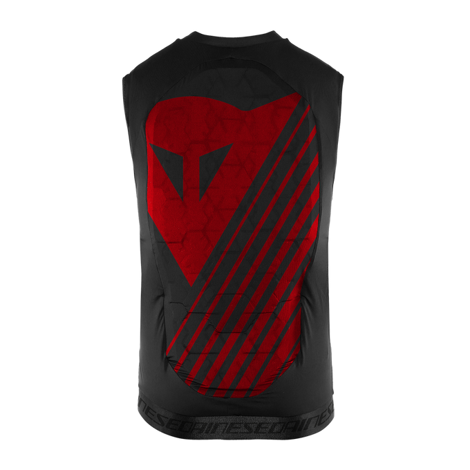 Protecție pentru spate DAINESE Scrabeo Flexagon Waistcoat 2 Stretch-Limo/High-Risk-Red  - 2024/25