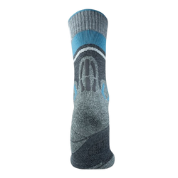 Șosete de exterior UYN Man Trekking One Merino Socks Anthracite/Blue