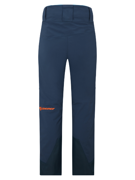 Pantaloni de schi Ziener Tewes Full-Zip Man Blue Foggy Print Dark Navy - 2024/25