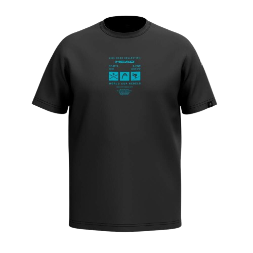 Tricoul HEAD WCR T-Shirt Men Black - 2025/26