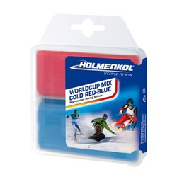 HOLMENKOL Worldcup Mix Cold Red-Blue 2x35g grăsime fierbinte