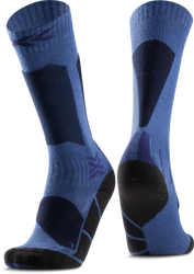 Șosete de schi X-socks Ski Discover OTC JR Blue Blossom/Marine - 2025/26