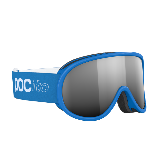Ochelari de protecție POC Pocito Retina Fluorescent Blue/Partly Sunny Silver - 2025/26