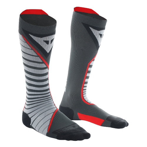 Șosete de schi Dainese Thermo Long Socks Black/Red - 2024/25