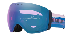 Ochelari de schi Oakley Flight Deck Pro L Mikaela Shiffrin Sig/Prizm Snow Iced Iridium + Additional lens Prizm Snow Sapphire Iridium - 2025/26