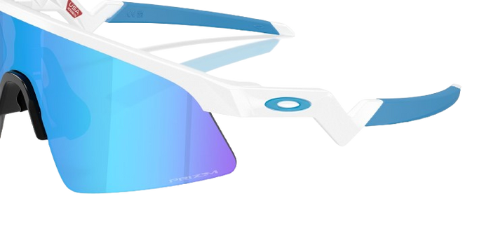 Ochelari de vedere Oakley Resistor Sweep Polished White Frame/Prizm Sapphire Lenses