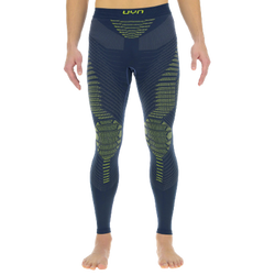 Pantaloni UYN Man Resilyon UW Pants Long Dartk/Blue Yellow - 2023/24