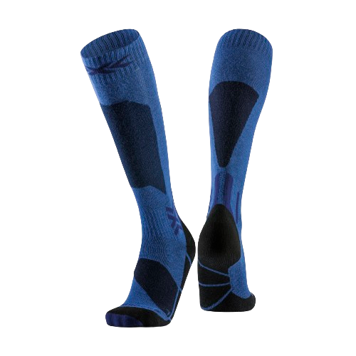 Șosete X-socks Ski Discover OTC Blue Blossom/Marine - 2024/25