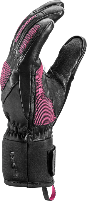Mănuși LEKI Griffin Pro 3D Woman Black/Rose- 2024/25