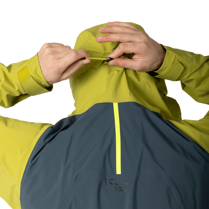  Jacheta de schi Dynafit Blacklight 3L Jacket Golden Lime - 2025/26