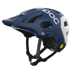 Cască de bicicletă POC Tectal Race MIPS Lead Blue/Hydrogen White Matt