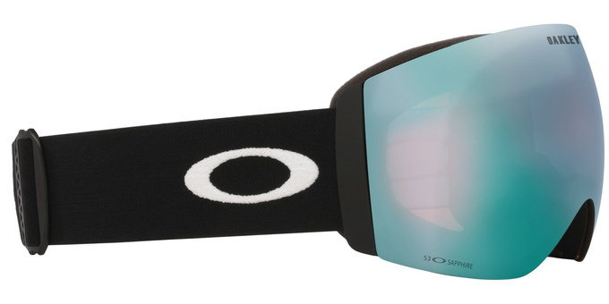 Ochelari de schi Oakley Flight Deck Pro L Matte Black/Prizm Snow Sapphire Iridium + Additional lens Prizm Snow Iced Iridium - 2025/26