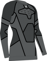 Cămașă termică X-bionic Symbio Merino Shirt LS Men Rhino Grey - 2024/25