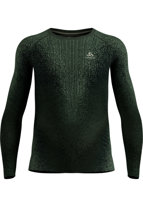 Tricou Termic Odlo Perfomance Warm Blackcomb BL Top Crew Neck L/S Man Urban Chic - 2025/26