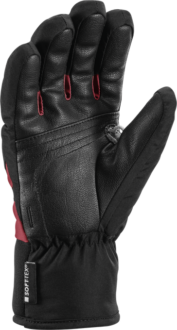 Mănuși LEKI Griffin 3D Junior Black/Rose - 2025/26