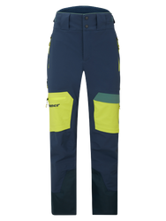 Pantaloni de schi Ziener Tewes Full-Zip Man Dark Navy Lime - 2024/25