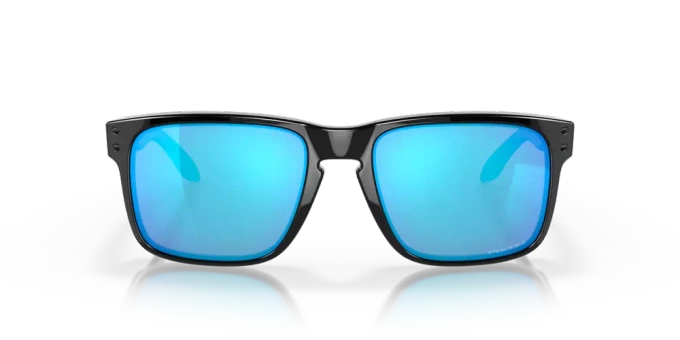 OAKLEY Holbrook Prizm Prizm Sapphire Lenses/Polished Black Frame Eyewear - 2023
