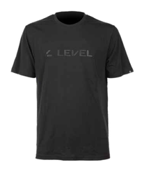 Tricou Level Logo Black 2024/25