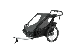 Remorca de biciclete Thule Chariot Sport 2-seat Multisport Bike Trailer Midnight Black - 2024