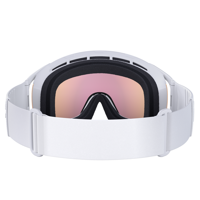 Ochelari de protecție POC Zonula Hydrogen White/Partly Sunny Orange - 2025/26