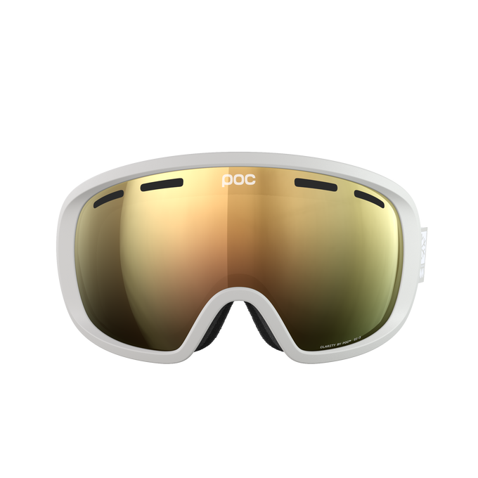 Ochelari de schi POC Fovea Clarity POW JJ Mineral Grey/Sunny Gold - 2025/26