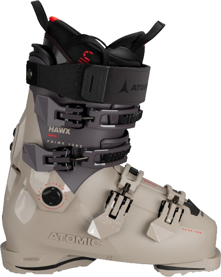 Clăpari de schi Atomic Hawx Prime 120 S GW Cement/Not Purple/Red - 2024/25