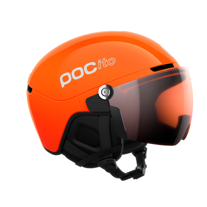 Cască POC POCito Obex Visor Fluorescent Orange - 2025/26