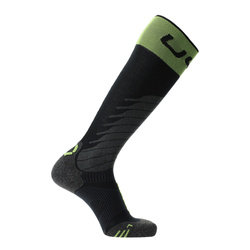 Șosete de schi UYN Man Ski One Merino Socks Black/Lime - 2025/26