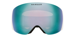Ochelari de schi Oakley Flight Deck Pro L Matte White/Prizm Snow Sapphire Iridium + Additional lens Prizm Snow Iced Iridium - 2025/26