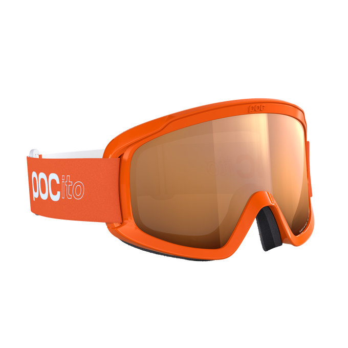 Ochelari de protecție POC POCito Opsin Fluorescent Orange/Partly Sunny Light Orange - 2025/26