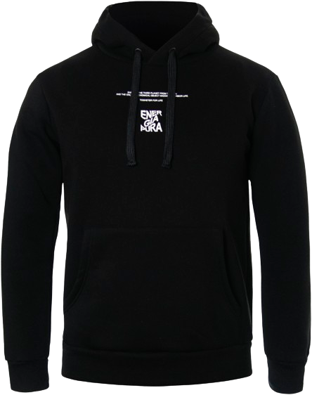 EENERGIAPURA Sweatshirt With Hood Lucan Black - 2023/24