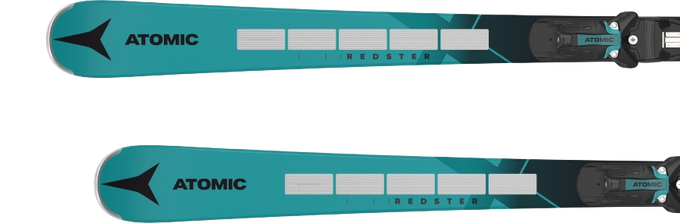 Schiuri Atomic Redster X9S Revoshock S + X 12 GW Black/Teal - 2024/25