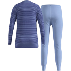 Lenjerie de corp termică Odlo Active Warm Kids Set Long Blue - 2025/26