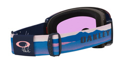 Ochelari de schi Oakley Flight Deck Pro M Mikaela Shiffrin Sig/Prizm Snow Iced Iridium + Additional lens Prizm Snow Sapphire Iridium - 2025/26