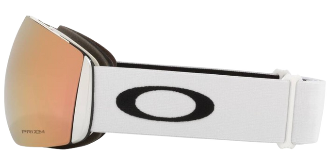 Ochelari de schi Oakley Flight Deck L Matte White/Prizm Rose Gold - 2025/26