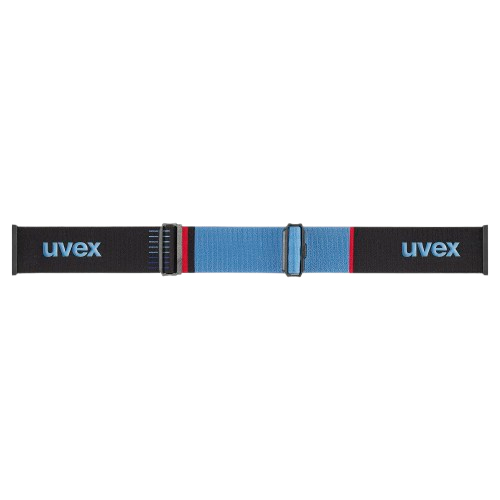 Uvex lace ATTRACT FM Black Matt/Mirror Blue + spare lens - 2025/26