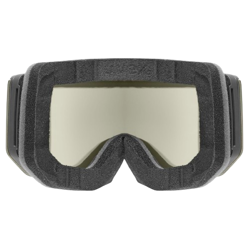 Uvex lace ATTRACT FM Black Matt/Mirror Blue + spare lens - 2025/26