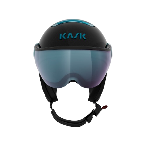 Cască KASK Chrome Visor Black/Sky - 2024/25
