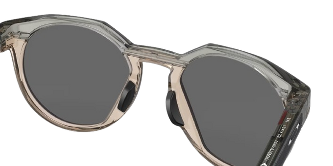 Ochelari de vedere OAKLEY HSTN Metal Damian Lillard Signature Series Prizm Black Lenses / Grey Ink & Sepia Frame
