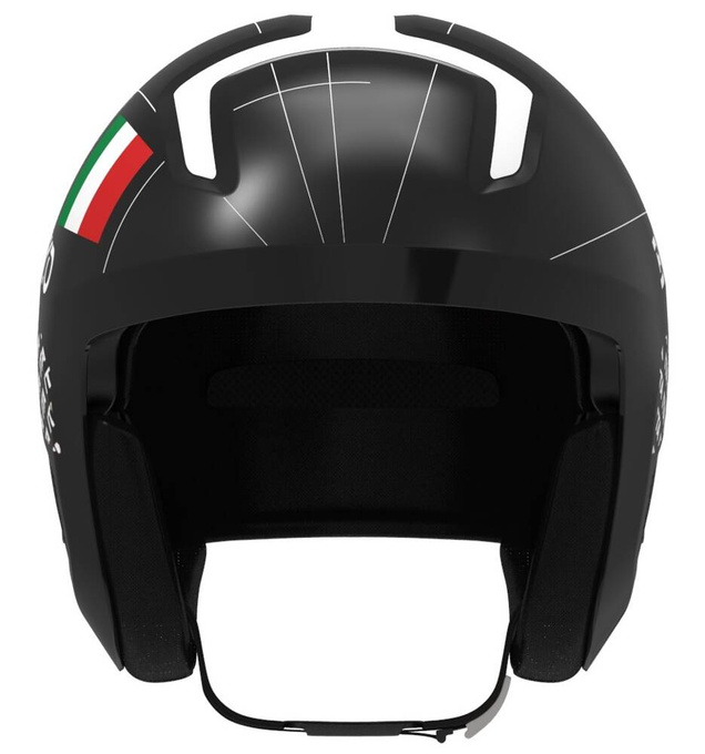 Cască Briko Vulcano 2.0 Italia Shiny/Black White - 2024/25