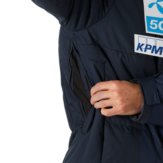 Jacheta de schi Helly Hansen Kvitfjell Race Puffy Jacket Navy NSF Team - 2024/25