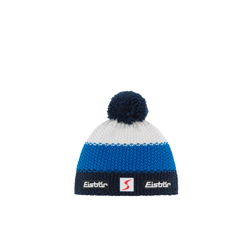 Șapcă Eisbar Star Pompon SP Kids Night Mottled/Bugatti/White - 2023/24