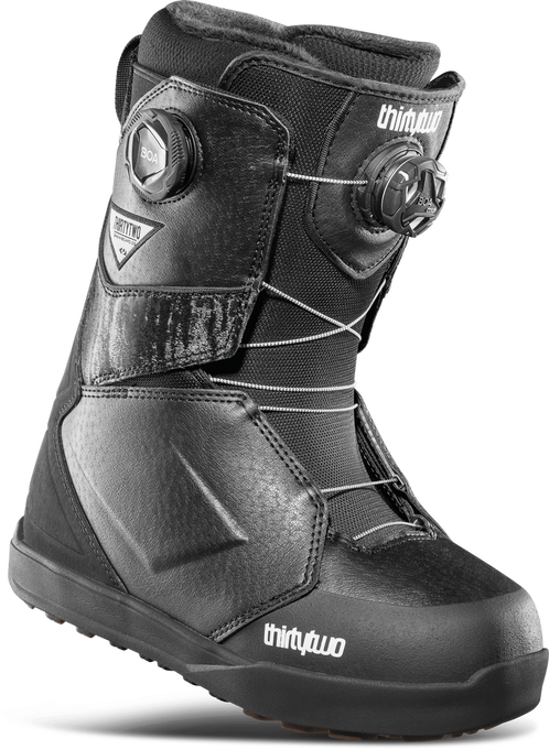 Bocanci de Snowboard Thirty Two Lashed Double Boa Women Black/White/Black - 2024/25