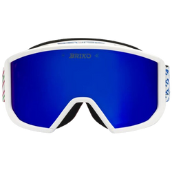 Ochelari de protecție Briko Vulcano Mask Italia White/Science Blue - 2025/26