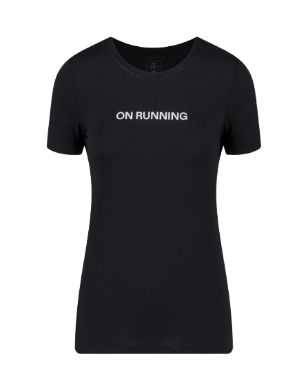 Tricou On Running RUN ON-T Women Black - 2025