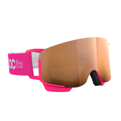 Ochelari de protecție POC POCito Nexal Fluorescent Pink/Partly Sunny Light Orange - 2025/26
