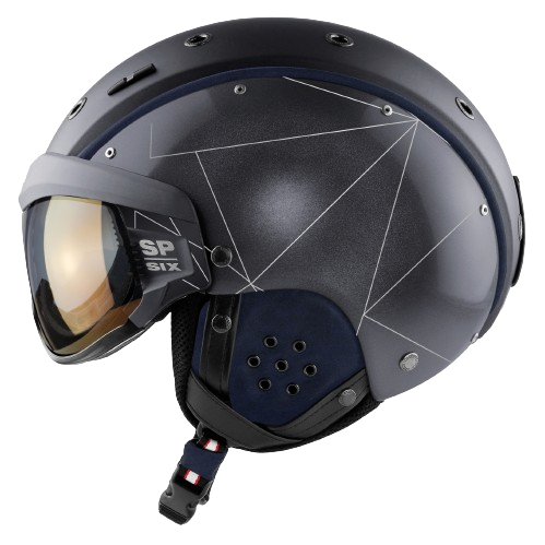 Cască Casco SP-6 Limited Black Geometric - 2024/25