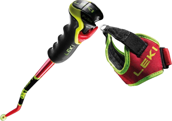 LEKI WCR SG/DH 3D Red - 2025/26